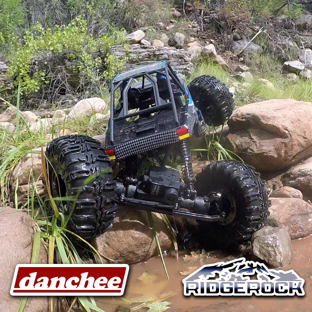 Danchee Ridgerock RC Crawler - 4 Wheel Steering - 1:10 Brushed Rock Crawler