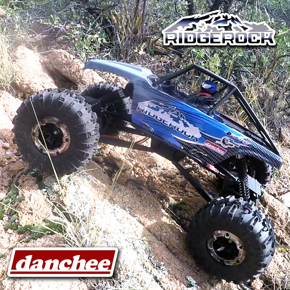 Danchee Ridgerock RC Crawler - 4 Wheel Steering - 1:10 Brushed Rock Crawler