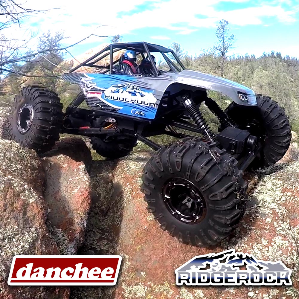 Danchee Ridgerock RC Crawler - 4 Wheel Steering - 1:10 Brushed Rock Crawler
