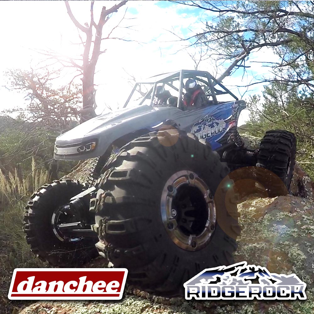 Danchee Ridgerock RC Crawler - 4 Wheel Steering - 1:10 Brushed Rock Crawler